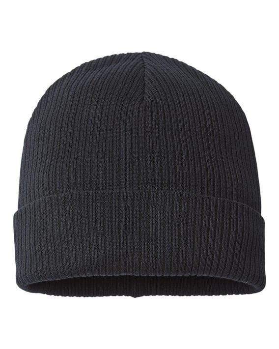 Front view of Sustainable Cuffed Beanie