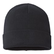 Front view of Sustainable Cuffed Beanie