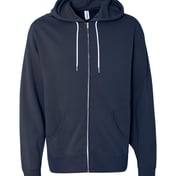 Front view of Lightweight Full-Zip Hooded Sweatshirt