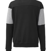 Back view of Anchor Fleece Colorblocked Bomber Jacket
