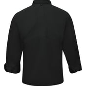 Back view of Mimix™ Chef Coat With OilBlok