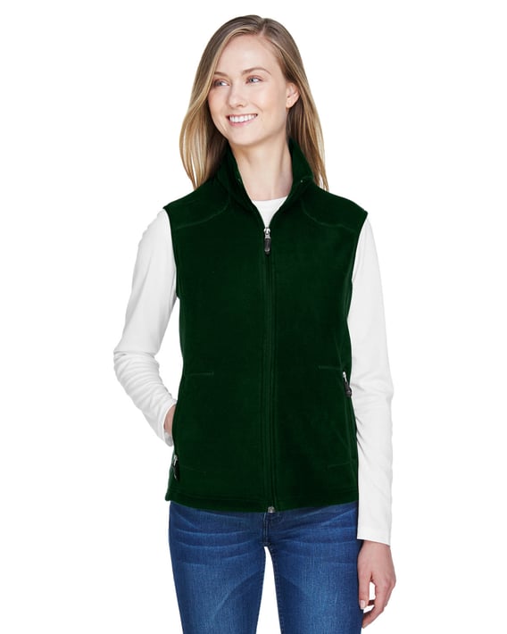 Front view of Ladies’ Voyage Fleece Vest