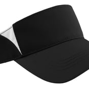 Front view of Dry Zone® Colorblock Visor