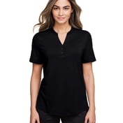 Front view of Women’s JAQ Snap-Up Stretch Performance Polo
