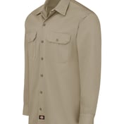 Side view of Heavyweight Cotton Long Sleeve Shirt