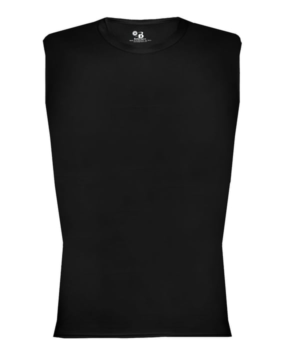 Front view of Pro-Compression Sleeveless T-Shirt