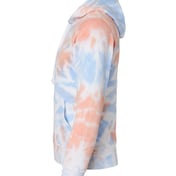 Side view of Tie-Dyed Fleece Hooded Sweatshirt