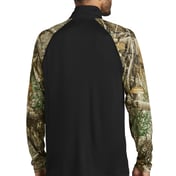 Back view of Realtree® Colorblock Performance 1/4-Zip
