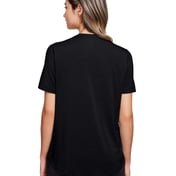 Back view of Women’s JAQ Snap-Up Stretch Performance Polo