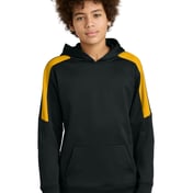 Front view of Youth Sport-Wick® Fleece United Pullover Hoodie