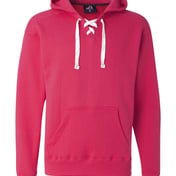 Front view of Sport Lace Hooded Sweatshirt