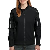 Front view of Ladies Embark Soft Shell Jacket