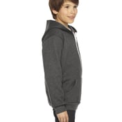 Side view of Youth Flex Fleece Zip Hoodie
