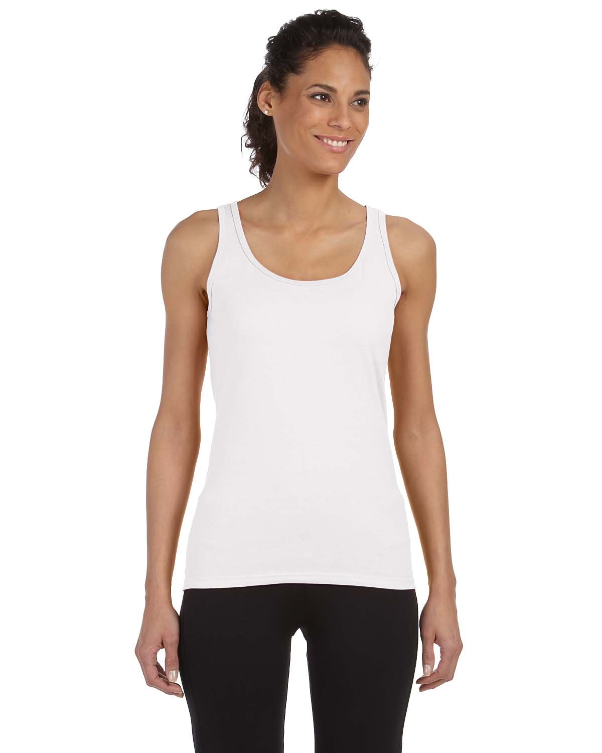 Front view of Ladies’ Softstyle® Fitted Tank