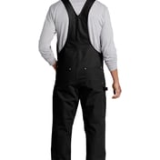 Back view of Duck Unlined Bib Overalls