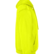 Side view of Electric Pullover Hooded Sweatshirt