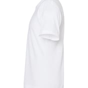 Side view of Poly-Rich V-Neck T-Shirt