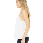 Side view of Ladies’ Flowy High Neck Tank