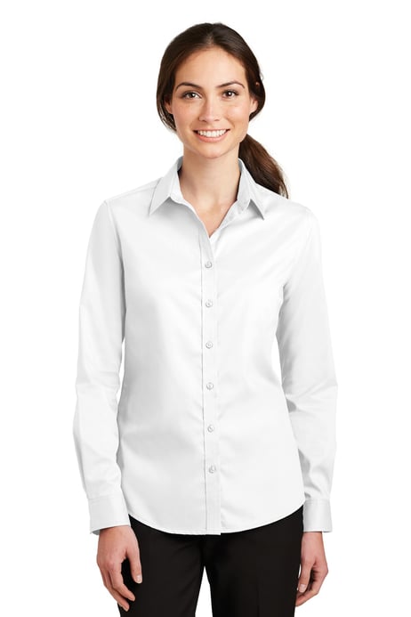 Front view of Women's SuperPro Twill Shirt