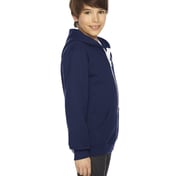 Side view of Youth Flex Fleece Zip Hoodie