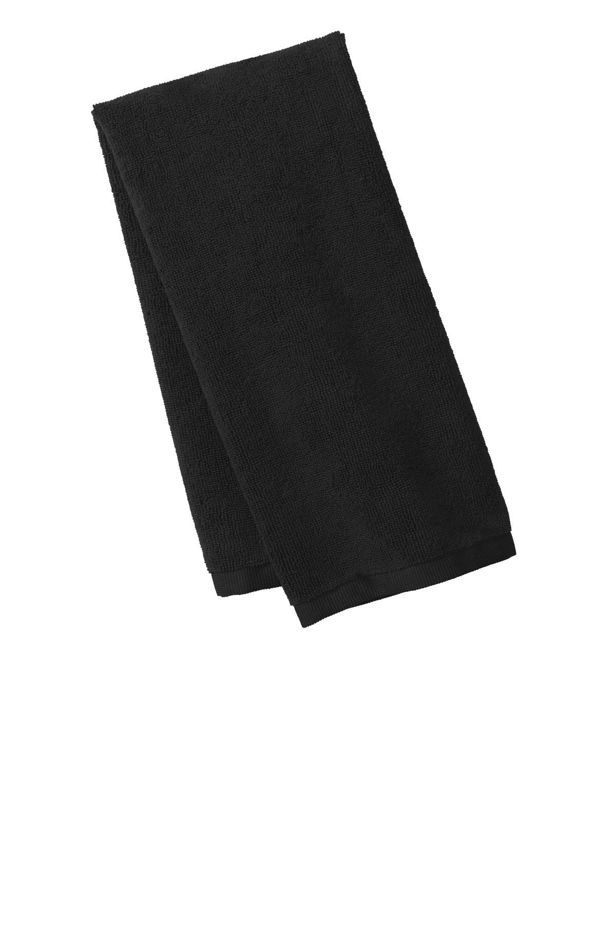 Front view of Microfiber Golf Towel