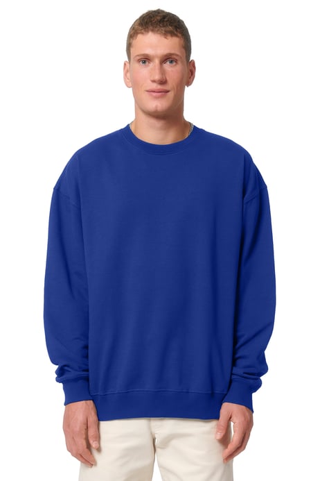 Front view of Unisex Ledger Dry Crewneck Sweatshirt