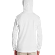 Back view of Youth Zone Performance Hooded T-Shirt