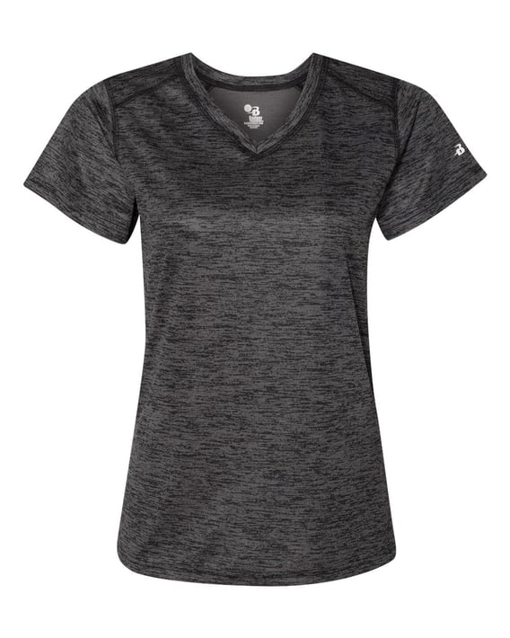 Front view of Women’s Tonal Blend V-Neck T-Shirt