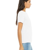 Side view of Ladies’ Relaxed Jersey Short-Sleeve T-Shirt