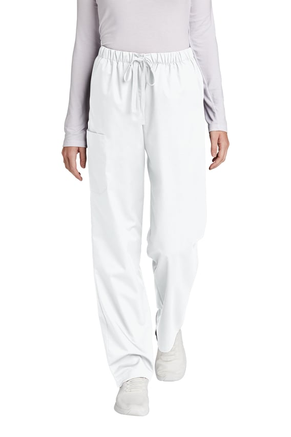Front view of Wink Women’s Petite WorkFlex Cargo Pant