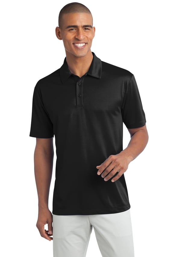 Front view of Tall Silk Touch Performance Polo