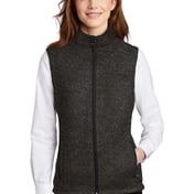 Front view of Women’s Sweater Fleece Vest