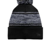 Front view of Knit Chilled Pom Beanie