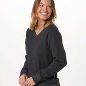 Front view of Women’s Travel V-Neck Pullover