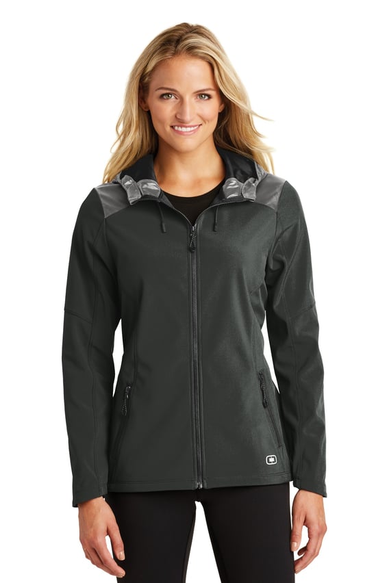 Front view of Ladies Liquid Jacket