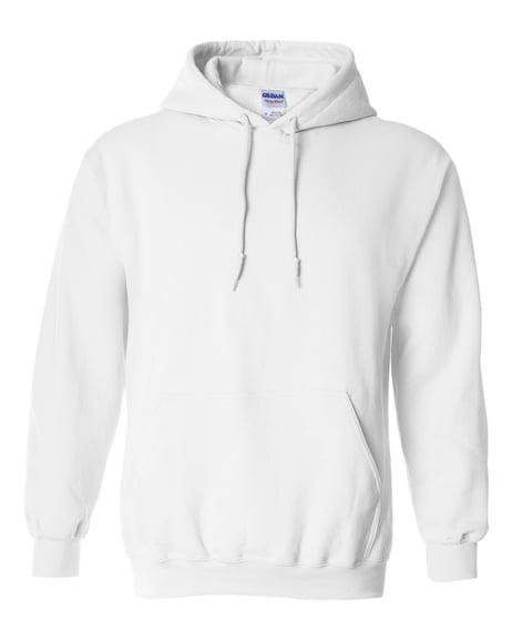 Front view of Heavy Blend™ Hooded Sweatshirt