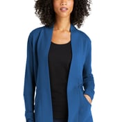 Front view of Women’s Microterry Cardigan