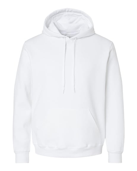 Front view of Eco™ Premium Blend Ring-Spun Hooded Sweatshirt
