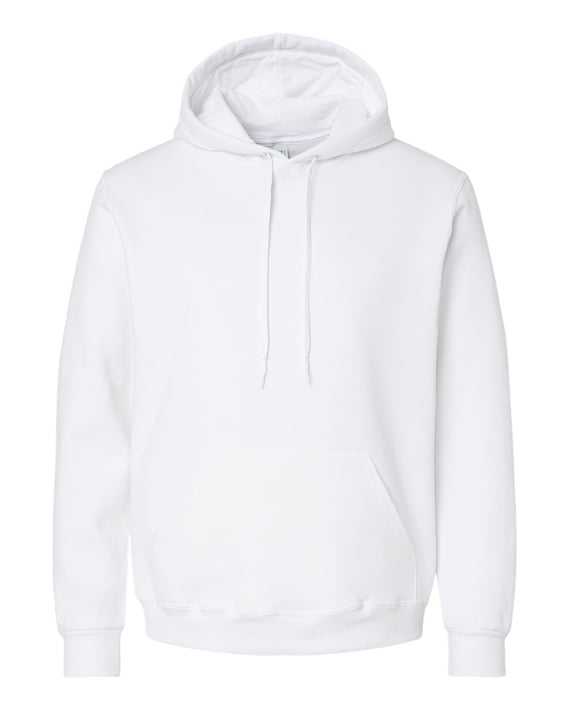 Front view of Eco™ Premium Blend Ring-Spun Hooded Sweatshirt