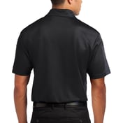 Back view of PosiCharge® Active Textured Colorblock Polo