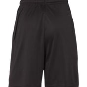 Back view of Youth Essential 7″ Shorts With Pockets