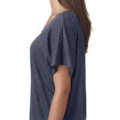 Side view of Ladies’ Triblend Dolman T-Shirt