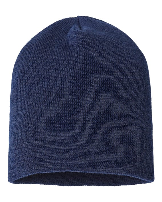 Front view of USA-Made Sustainable Beanie