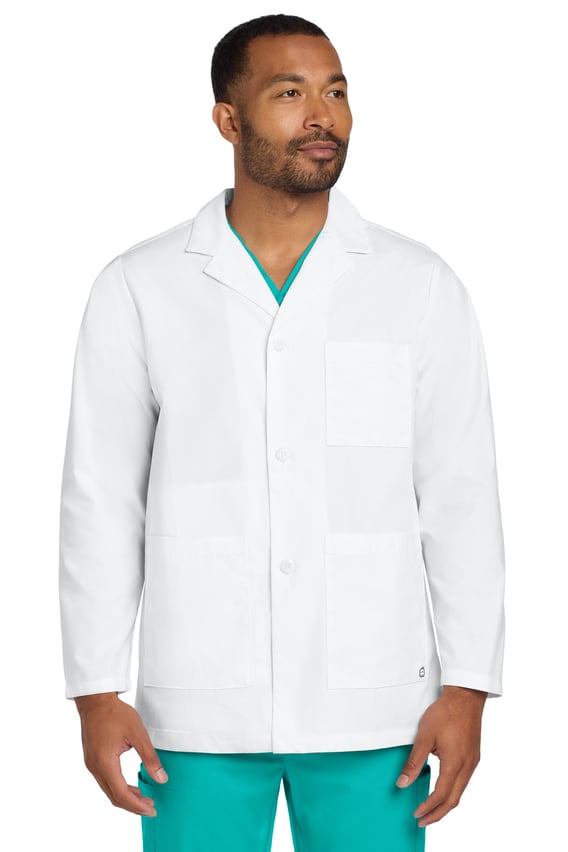 Front view of Men’s Consultation Lab Coat
