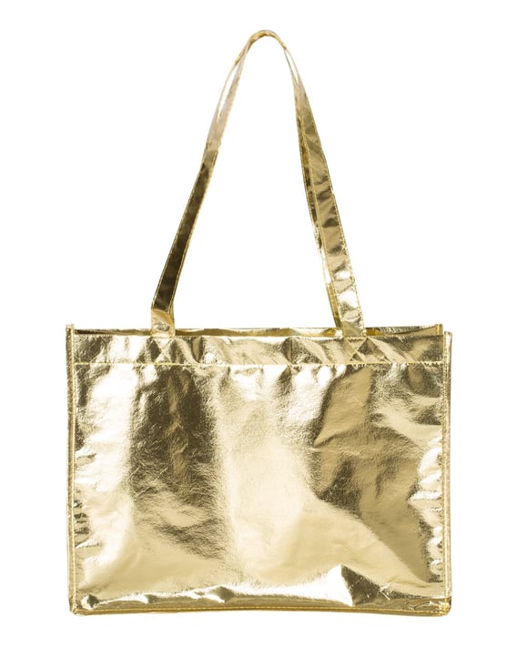 Front view of Metallic Large Tote
