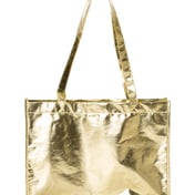 Front view of Metallic Large Tote