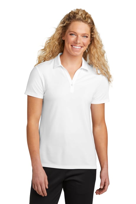 Front view of Ladies UV Micropique Polo