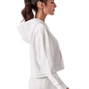 Side view of Women’s Alice Half-Zip Hooded Sweatshirt