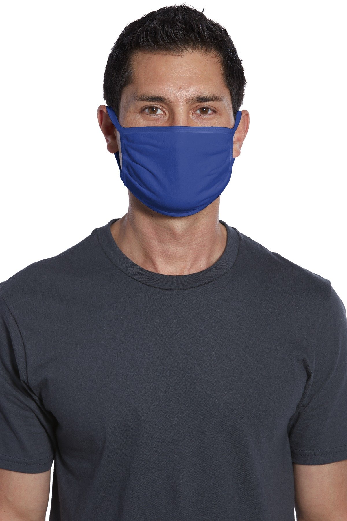 Front view of Cotton Knit Face Mask (5 Pack)
