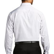 Back view of Micro Tattersall Easy Care Shirt